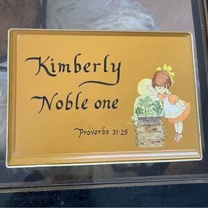 Vintage 70’s handmade decoupage wood wall art